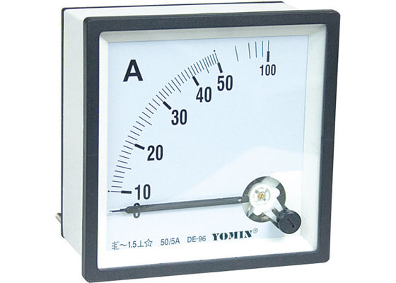 China AC Current  Meter / AC Moving coil Analog Panel Meters For 50 Amp Reading supplier