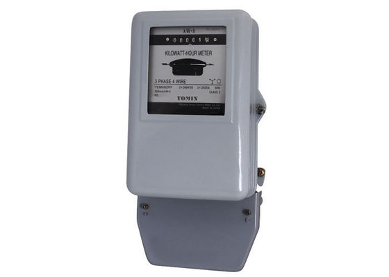 China Indoor &amp; Outdoor Use Three Phase Electromechanical KWH meter 4 wire Class 2 supplier
