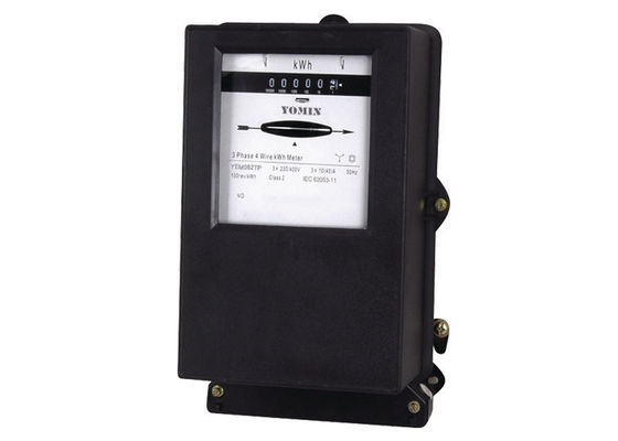 China IS09001 Class 2 Three Phase Energy Meter Single Tariff 50Hz 60Hz supplier