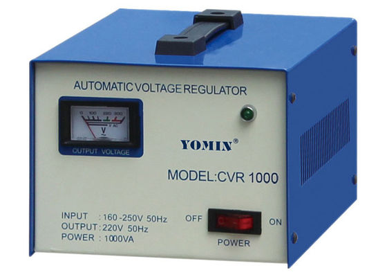 China CVR 1000VA Automatic Home Stabilizer , AC Relay Type Voltage Stabilizer High Protection supplier