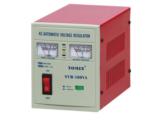 China Single Phase Relay Type Stabilizer , Home Automatic Voltage Stabilizer SVR AC supplier