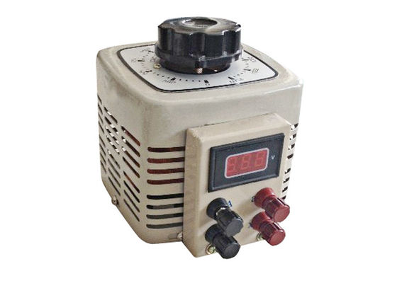 China High Accuracy 500VA Automatic Contact Variac ,Voltage Regulator TDGC2 With Digital Display supplier