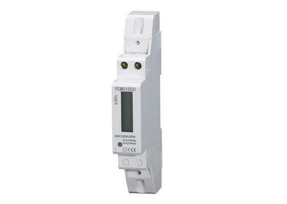 China 5(80)A 230V 50HZ LCD Display Voltage Current Single Phase Energy Meter Positive Power Din Rail KWH supplier