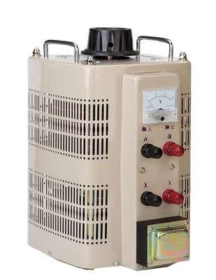 China Contact  Variac Voltage Regulator , Output 0-430V Variable Transformer TSGC2 Series supplier