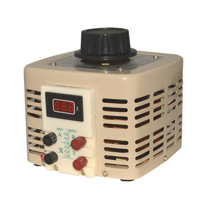 China TDGC2 Analog Meter Display Alternator Variac Voltage Regulator AC Automatic Variac Transformer supplier