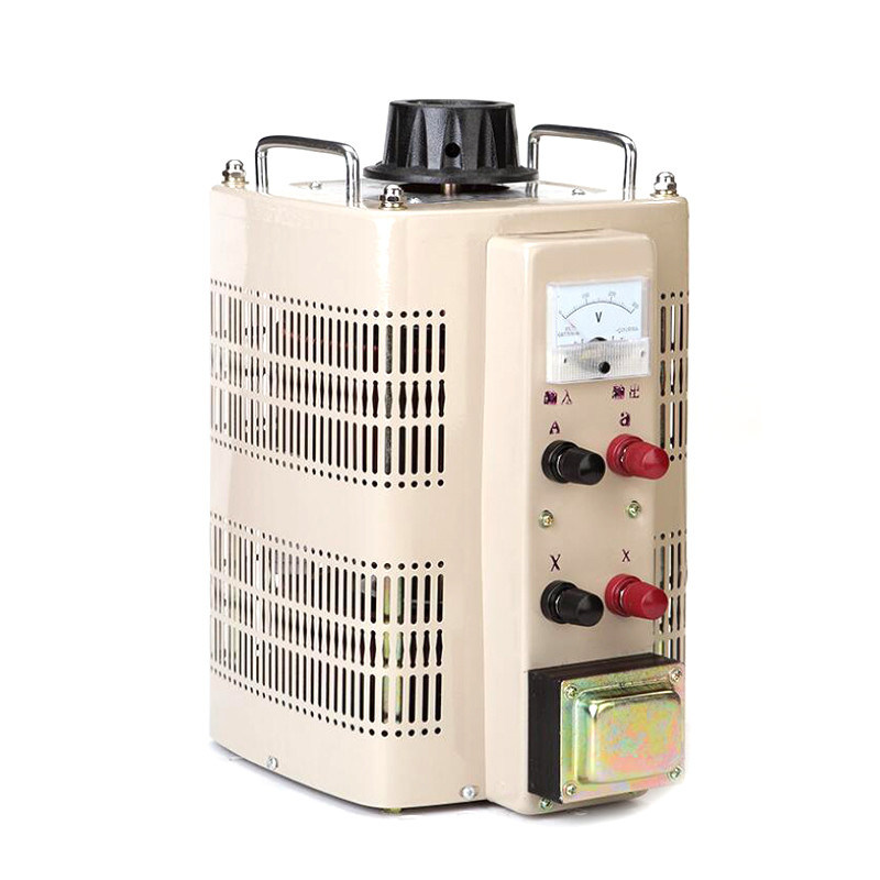Single Phase AC 3kva Variac Analog Meter Display TDGC2-2 Voltage Regulator