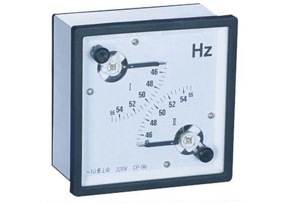 96 * 96  45 - 65 Hz Analogue Panel Meters ,  Dual Frequency Meter supplier