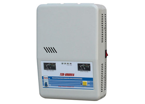 High Efficiency Single Phase Stabilizer , Universal Voltage Stabilizer For Generador 6000VA supplier