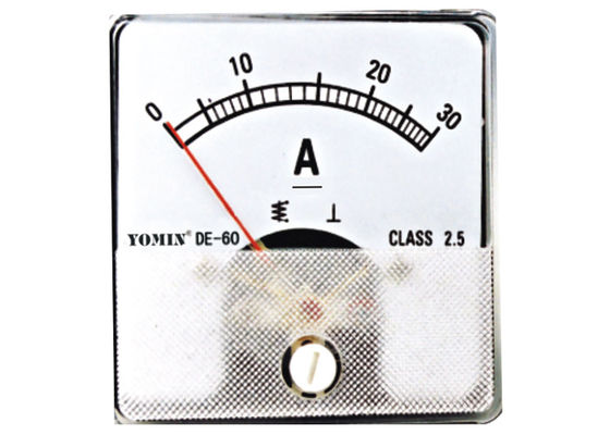 Class 2.5 80 Size Dc Voltage Meter ,  Analog Moving Iron Ammeter AC supplier