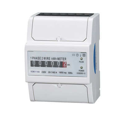 High Performance Three Phase Watt Hour Meter Accuracy Class 1 Direct Mode PC supplier
