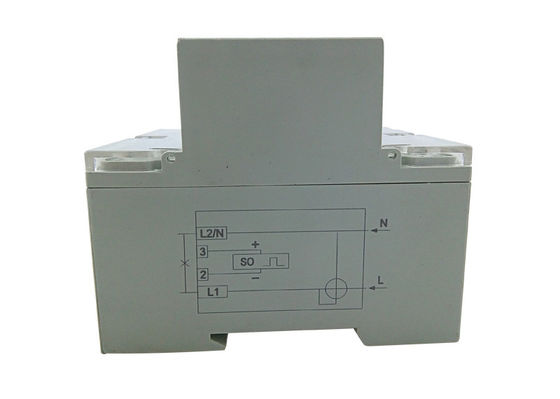 Electronic DIN Rail YEM011TG Single Phase Energy Meter Cyclometer Display 110V / 220V supplier