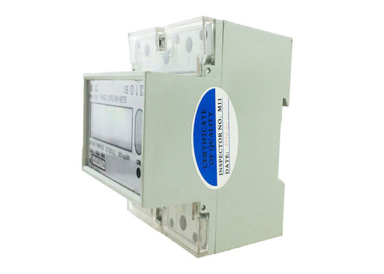 YEM011GC RS485 Single Phase Din Rail Watt Meter Digital Meters for Electricity supplier