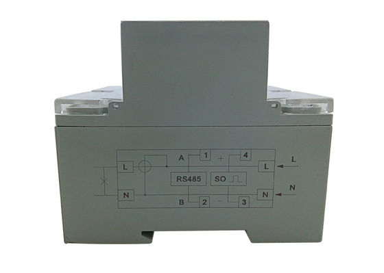 YEM011GC RS485 Single Phase Din Rail Watt Meter Digital Meters for Electricity supplier