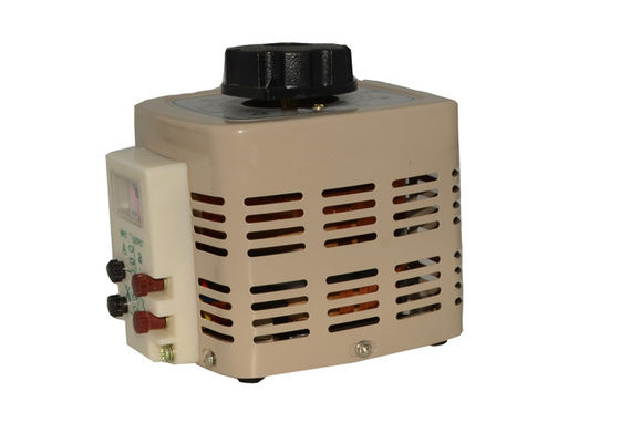 220V To 0-250V Contact Voltage Regulator , TDGC2-1KVA 1000W Regulator supplier