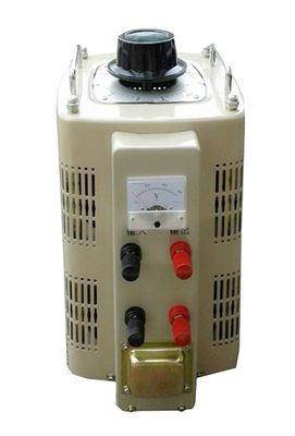 220V To 0-250V Contact Voltage Regulator , TDGC2-1KVA 1000W Regulator supplier