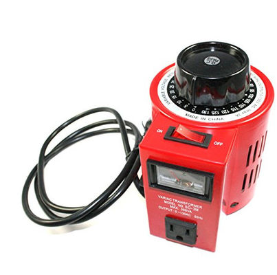 TDGC2 AC Power Variable Transformer With Isolation , 1000VA Max 0 -130 Volt Output supplier