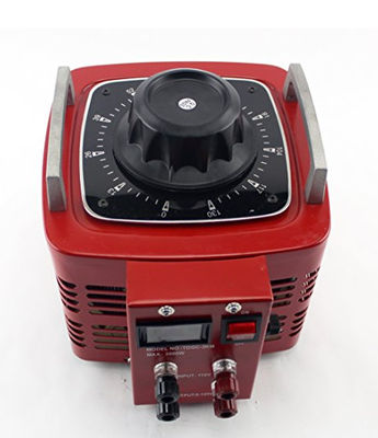 TDGC2 AC Power Variable Transformer With Isolation , 1000VA Max 0 -130 Volt Output supplier