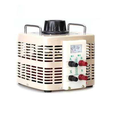 AC Single Phase TDGC2J-5K Analog Meter Display Voltage Regulator supplier