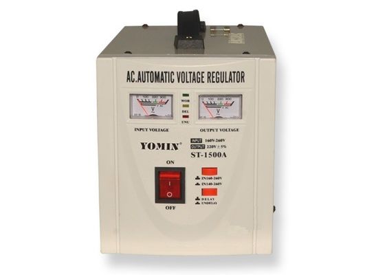 AC Single Phase Output 220v Voltage Regulator , Automatic Voltage Stabilizer